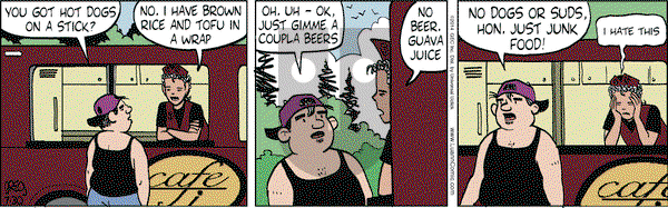 Luann on Wednesday July 30, 2014 Comic Strip