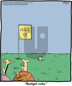 In the Bleachers on Monday January 27, 2020 Comic Strip