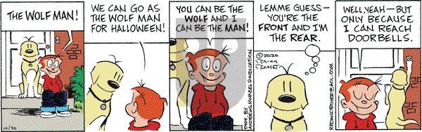 Red and Rover on Friday October 30, 2020 Comic Strip