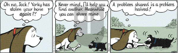 Fred Basset on Monday February 13, 2012 Comic Strip