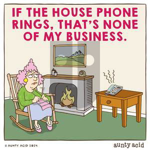 Aunty Acid - Friday April 26, 2024 Comic Strip