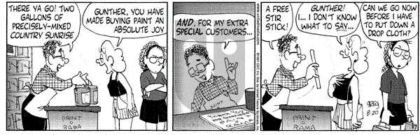Luann on Wednesday August 20, 1997 Comic Strip