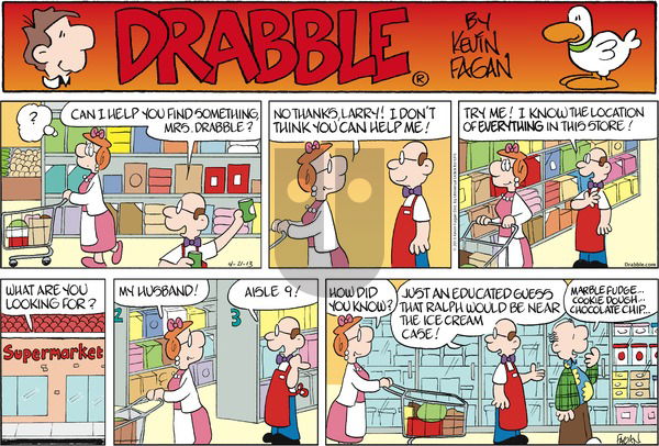 Drabble on Sunday April 21, 2013 Comic Strip