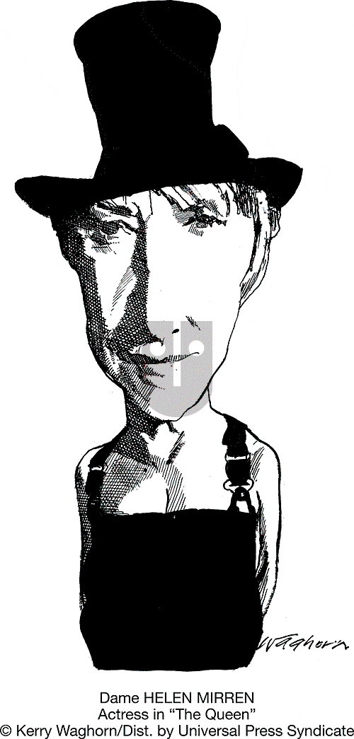 Faces in the News by Kerry Waghorn on Thursday October 5, 2006 Comic Strip