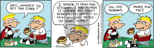 Soup to Nutz - Old on Tuesday November 17, 2009 Comic Strip