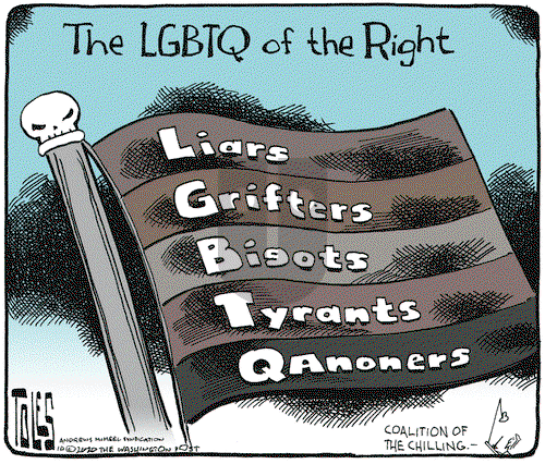 Tom Toles on Wednesday October 21, 2020 Comic Strip