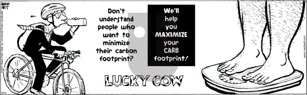 Lucky Cow on Saturday September 22, 2007 Comic Strip