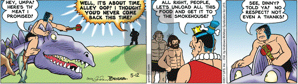 Alley Oop on Friday May 12, 2017 Comic Strip