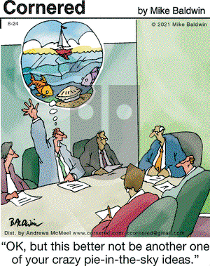 Cornered on Tuesday August 24, 2021 Comic Strip