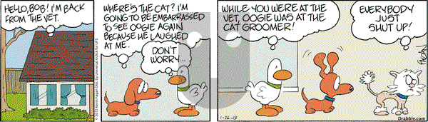 Drabble on Saturday January 26, 2013 Comic Strip