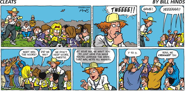 Cleats on Sunday November 9, 2003 Comic Strip