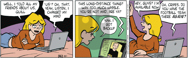 Luann on Saturday December 1, 2012 Comic Strip