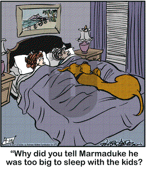 Marmaduke on Wednesday April 14, 2021 Comic Strip