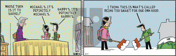 Grand Avenue on Wednesday March 1, 2023 Comic Strip