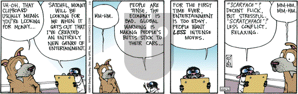 Get Fuzzy on Monday February 8, 2010 Comic Strip