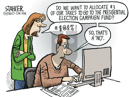 Jeff Stahler on Friday April 8, 2016 Comic Strip