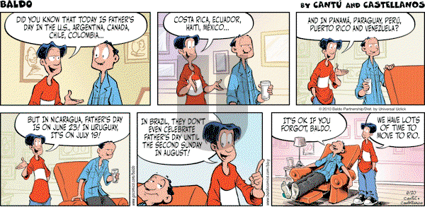 Baldo - Sunday June 20, 2010 Comic Strip