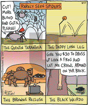 The Argyle Sweater on Saturday September 17, 2011 Comic Strip