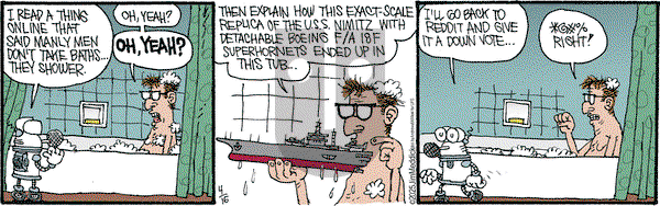 Monty on Wednesday April 16, 2025 Comic Strip