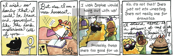Breaking Cat News - Thursday March 26, 2020 Comic Strip