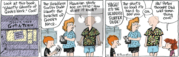 Cul de Sac on Thursday September 3, 2009 Comic Strip