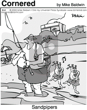 Cornered on Monday August 4, 2008 Comic Strip