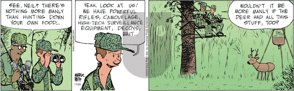 Lucky Cow on Wednesday November 29, 2006 Comic Strip