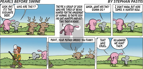 Pearls Before Swine on Sunday January 19, 2014 Comic Strip