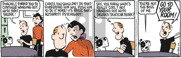 Pooch Cafe on Friday March 12, 2004 Comic Strip