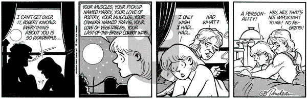 Doonesbury on Friday April 7, 1995 Comic Strip