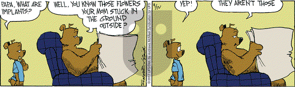The Grizzwells on Tuesday September 12, 2017 Comic Strip