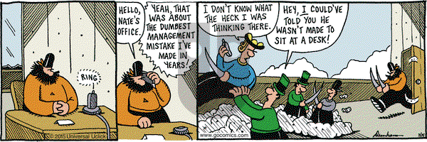 Overboard on Wednesday July 15, 2015 Comic Strip