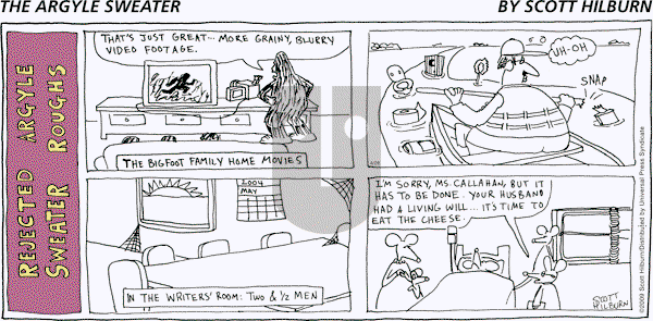 The Argyle Sweater on Sunday April 26, 2009 Comic Strip