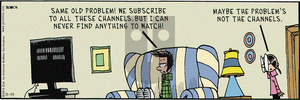 Grand Avenue on Tuesday November 19, 2019 Comic Strip