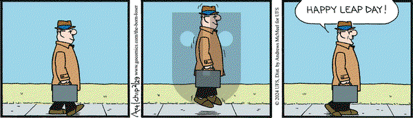 The Born Loser on Thursday February 29, 2024 Comic Strip