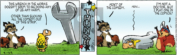 Over the Hedge on Thursday March 22, 2018 Comic Strip