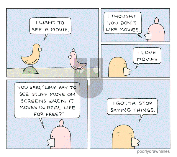 Poorly Drawn Lines on Wednesday August 12, 2020 Comic Strip