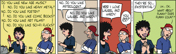 Luann on Saturday January 29, 2011 Comic Strip