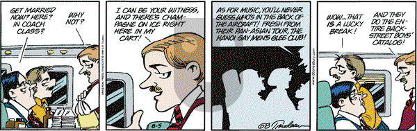 Doonesbury on Thursday August 5, 1999 Comic Strip