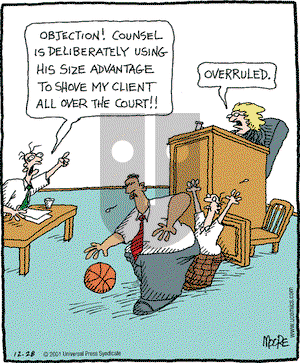 In the Bleachers on Friday December 28, 2001 Comic Strip