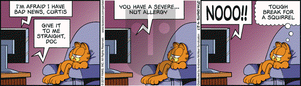 Garfield on Thursday April 27, 2017 Comic Strip