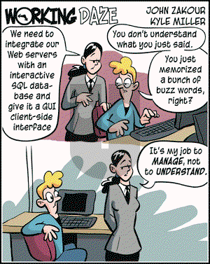 Working Daze on Friday June 20, 2003 Comic Strip