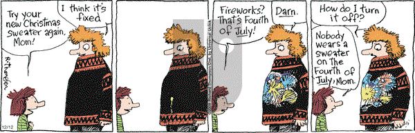 Cul de Sac on Saturday December 12, 2009 Comic Strip