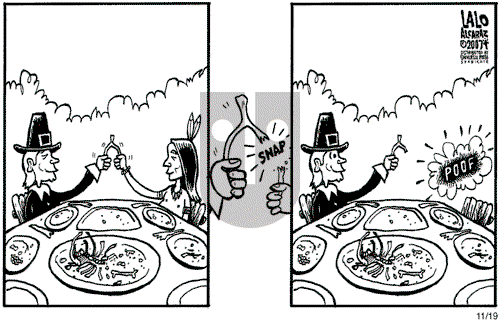 Lalo Alcaraz on Monday November 19, 2007 Comic Strip