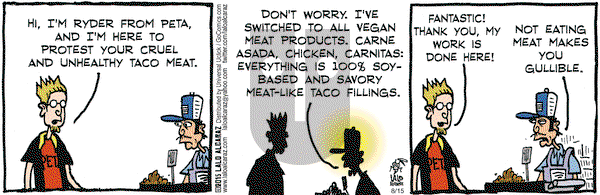 La Cucaracha on Saturday August 15, 2015 Comic Strip