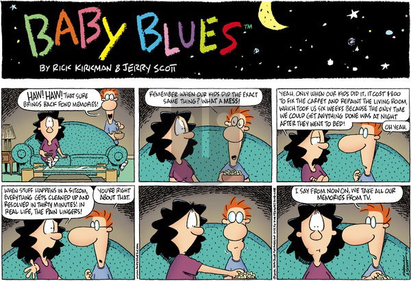 Baby Blues on Sunday August 28, 2011 Comic Strip