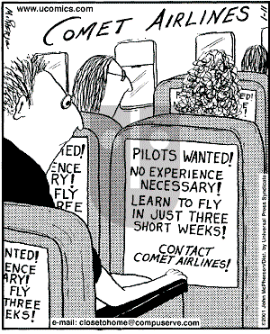 Close to Home - Thursday January 11, 2001 Comic Strip