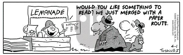 Frank and Ernest on Tuesday August 20, 2002 Comic Strip
