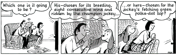 Fred Basset on Saturday April 24, 2004 Comic Strip