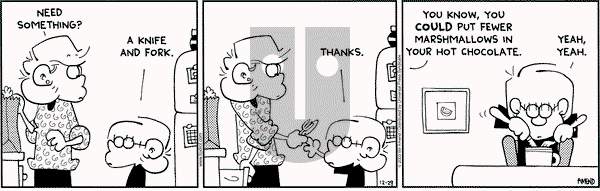 FoxTrot on Saturday February 21, 2004 Comic Strip